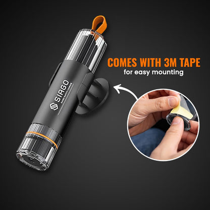 SIAGO Car Safety Hammer Emergency Escape Tool | 2-in-1 Seat Belt Cutter & Window Glass Breaker | Vehicle Emergency Escape Tool with Ergonomic Grip | Safety Hammer for Cars, Trucks & SUVs | SIA118