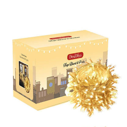 Desidiya 8 Modes Curtain Lights 300 LEDs 10 Fairy Light 3Mtr Each Indoor/Outdoor Decoration for Diwali, Christmas, Wedding, Ramzan, Party, Home, Patio Lawn with Remote & USB Power Supply (White)
