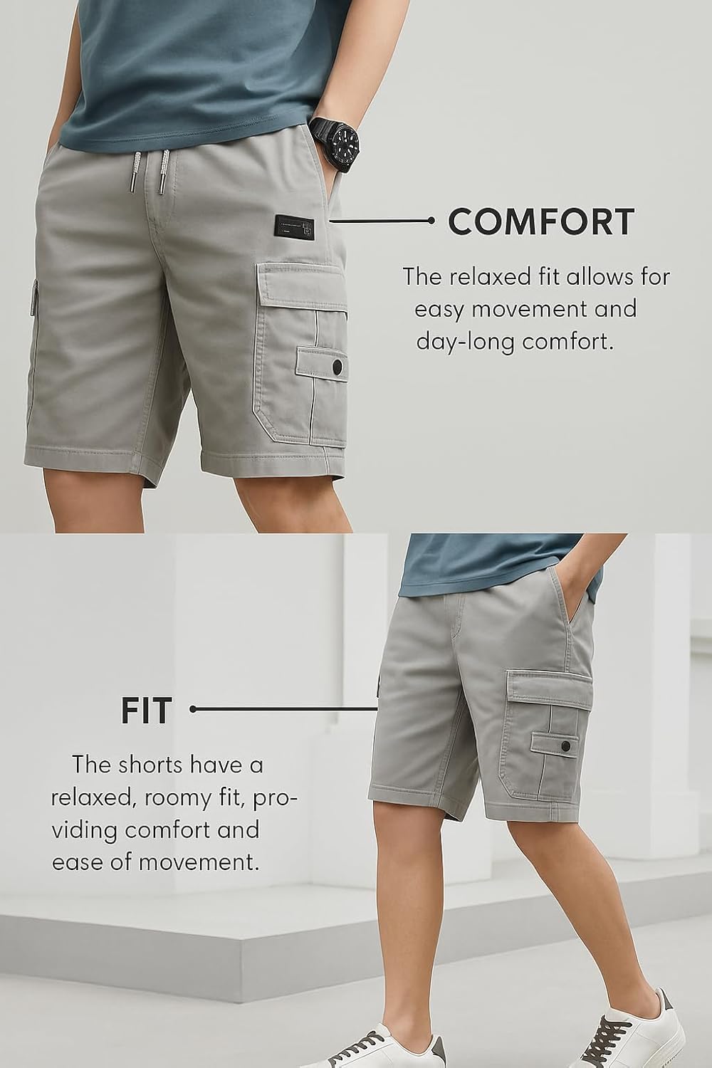 Lymio Men Shorts || Cotton Short for Men || with Pocket Style (Shorts-09-12)