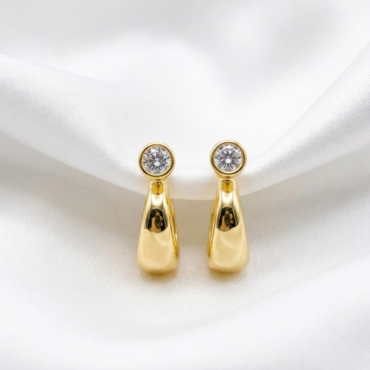 Men’s Gold Plated Hoop & Stud Earrings | Stylish Screw Back Earrings for Men & Boys | Minimal Fashion Jewelry for Daily Wear, Party & Casual Look