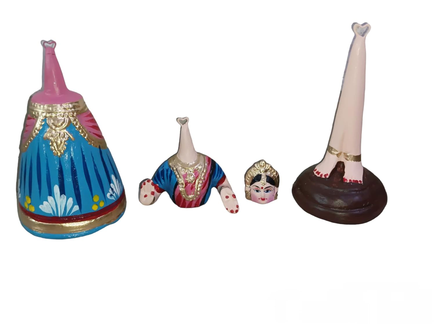 Sri Durga Creations Tanjore Dancing Doll/Golu Doll