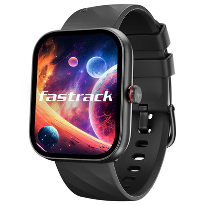 Fastrack Limitless Glide X 1.83" Smart Watch with Ultra UV HD Display, SpO2, Heart Rate & Sleep Tracking, Bluetooth Calling, 100+ Sports Modes, 5-Day Battery, Smartwatch for Men & Women (Black)