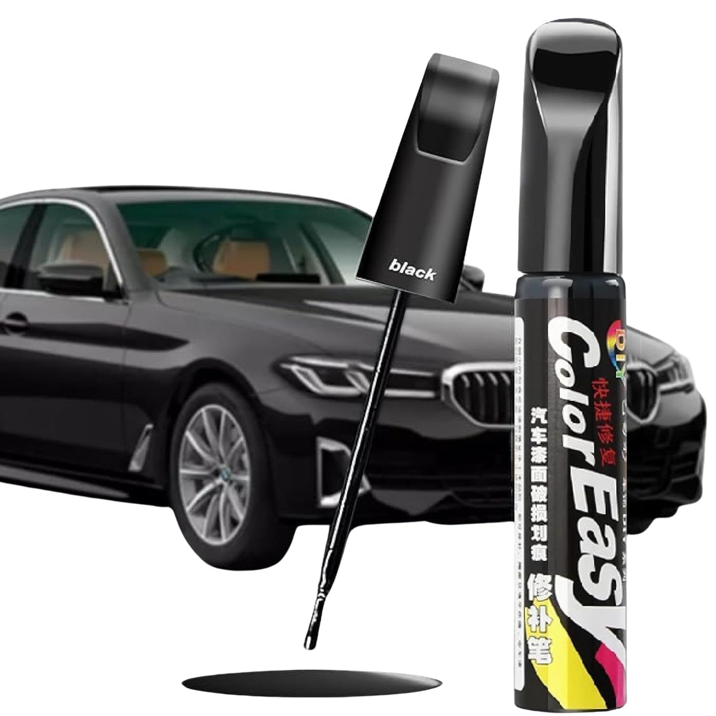 Car Scratch Remover Touch Up Paint Pen Automotive Car Paint Pen 2 In 1 Car Paint Scratch Repair for Deep Scratches Special-Purpose Car Paint (WWHITE-2)