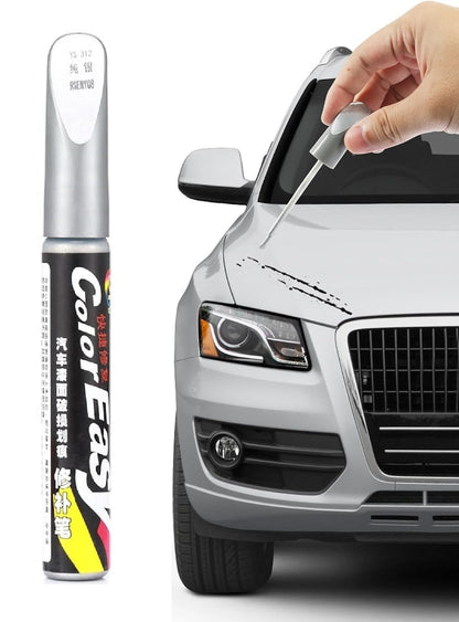 Car Scratch Remover Touch Up Paint Pen Automotive Car Paint Pen 2 In 1 Car Paint Scratch Repair for Deep Scratches Special-Purpose Car Paint (WWHITE-2)