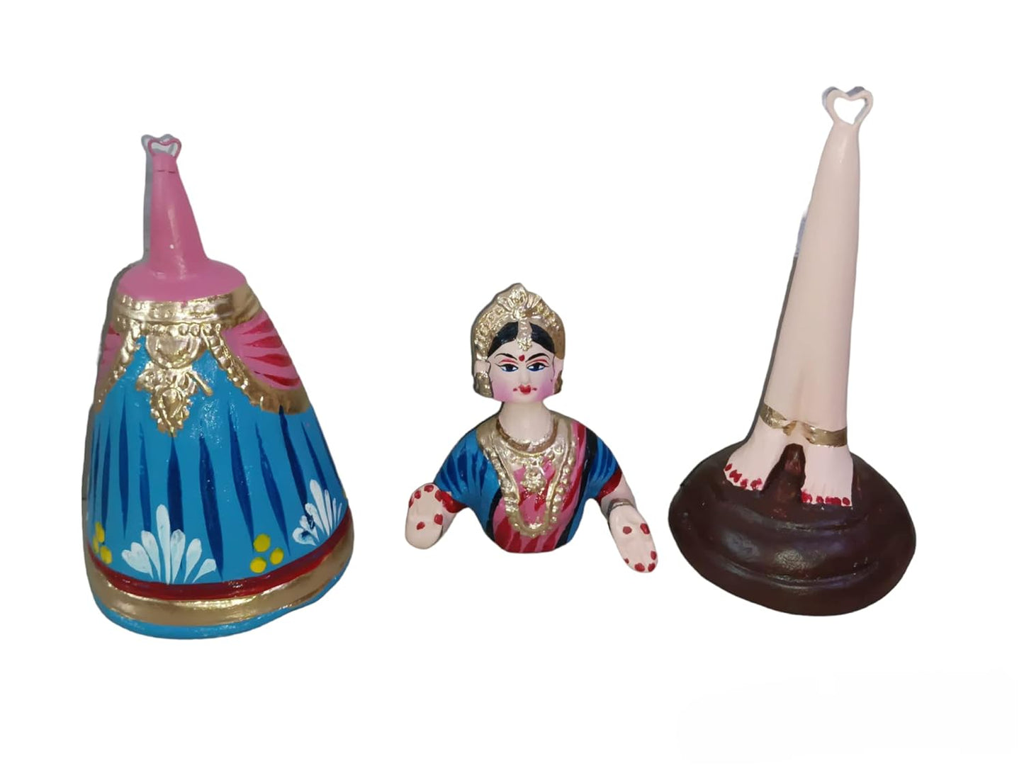 Sri Durga Creations Tanjore Dancing Doll/Golu Doll
