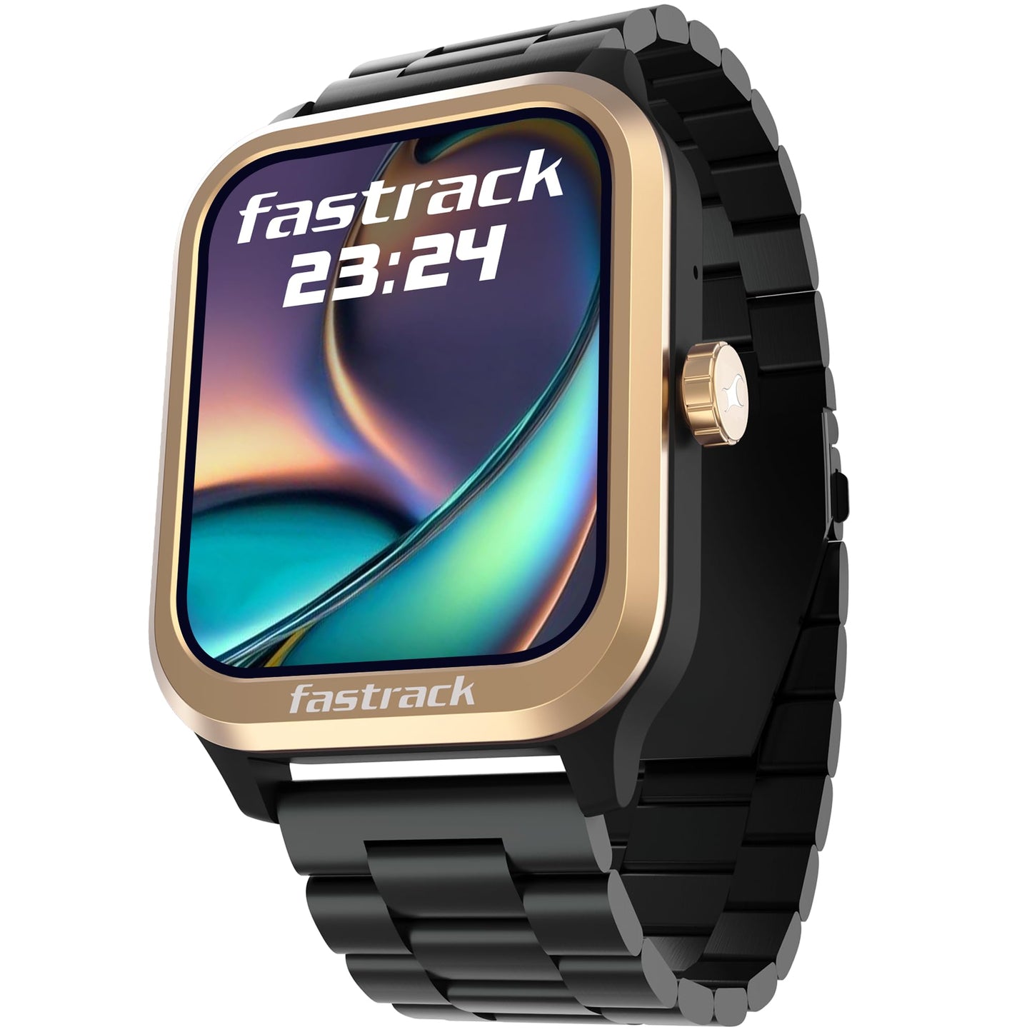Fastrack Limitless Glide X 1.83" Smart Watch with Ultra UV HD Display, SpO2, Heart Rate & Sleep Tracking, Bluetooth Calling, 100+ Sports Modes, 5-Day Battery, Smartwatch for Men & Women (Black)