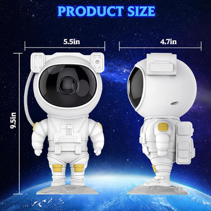 One94Store Astronaut Galaxy Projector Night Light – 360° Rotating Nebula Star Projector with Remote Control, Timer & Adjustable Head – Space Lamp for Kids’ Bedroom, Gifts, Gaming Room, Home & Décor
