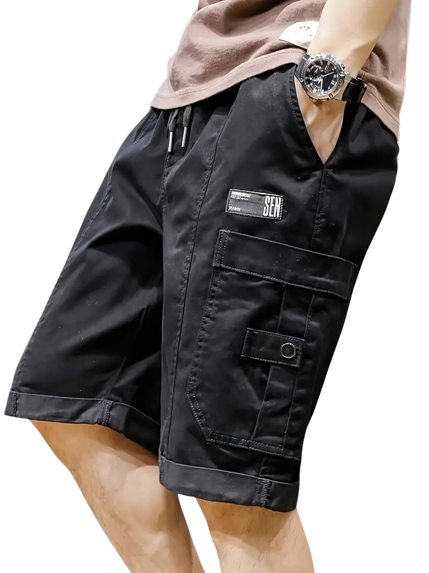 Lymio Men Shorts || Cotton Short for Men || with Pocket Style (Shorts-09-12)