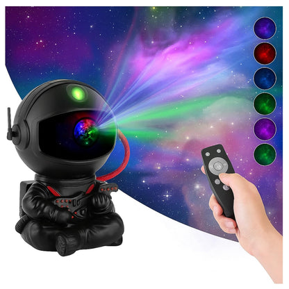 One94Store Astronaut Galaxy Projector Night Light – 360° Rotating Nebula Star Projector with Remote Control, Timer & Adjustable Head – Space Lamp for Kids’ Bedroom, Gifts, Gaming Room, Home & Décor