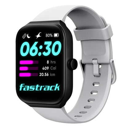 Fastrack Limitless Glide X 1.83" Smart Watch with Ultra UV HD Display, SpO2, Heart Rate & Sleep Tracking, Bluetooth Calling, 100+ Sports Modes, 5-Day Battery, Smartwatch for Men & Women (Black)