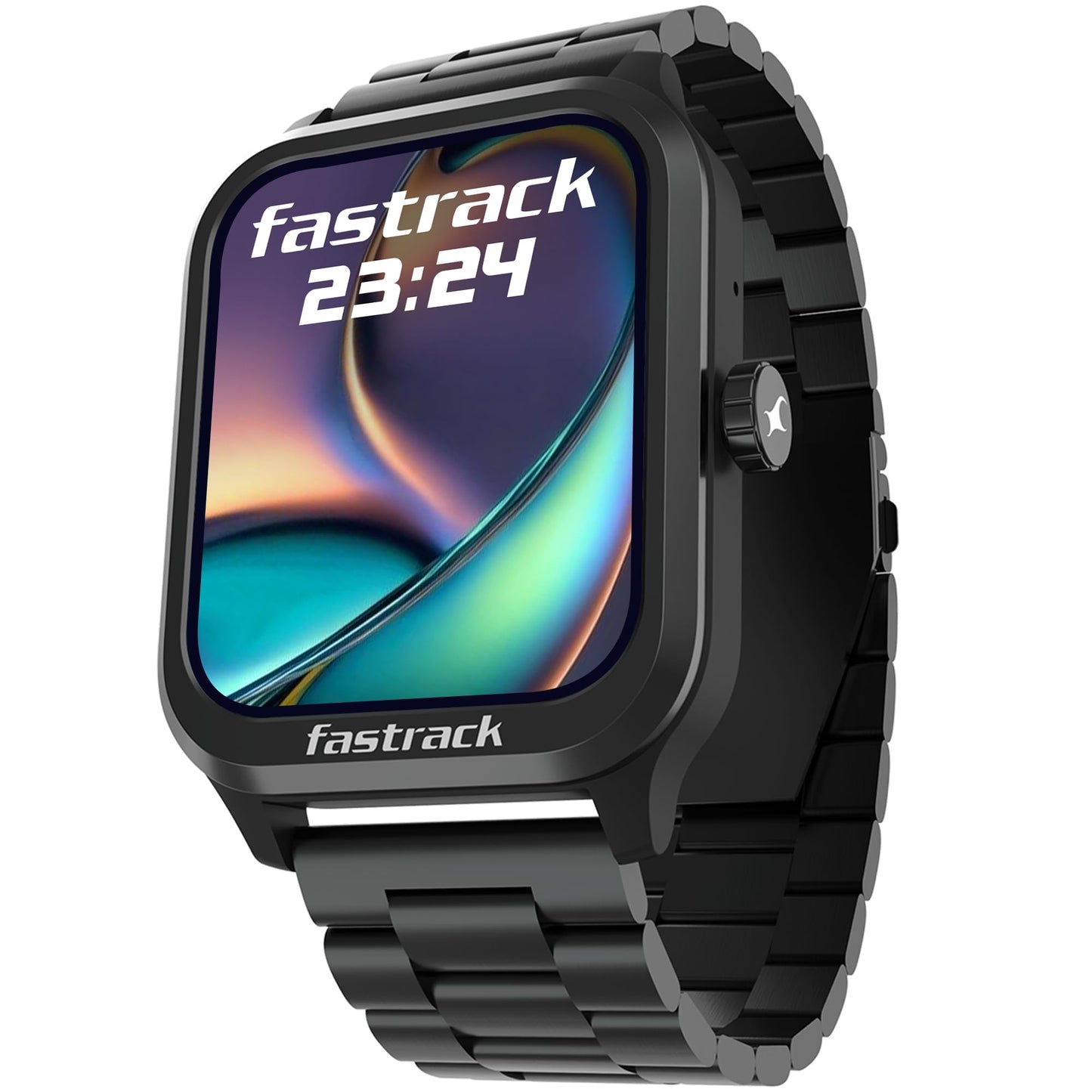Fastrack Limitless Glide X 1.83" Smart Watch with Ultra UV HD Display, SpO2, Heart Rate & Sleep Tracking, Bluetooth Calling, 100+ Sports Modes, 5-Day Battery, Smartwatch for Men & Women (Black)