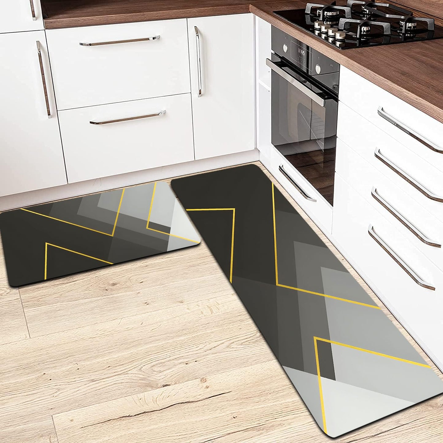 SKVM Water Absorbent mat for Bathroom Kitchen Floor Door Entrance Anti Slip for Floor Foot Anti Skid Bathroom Shower mat (Design 16)