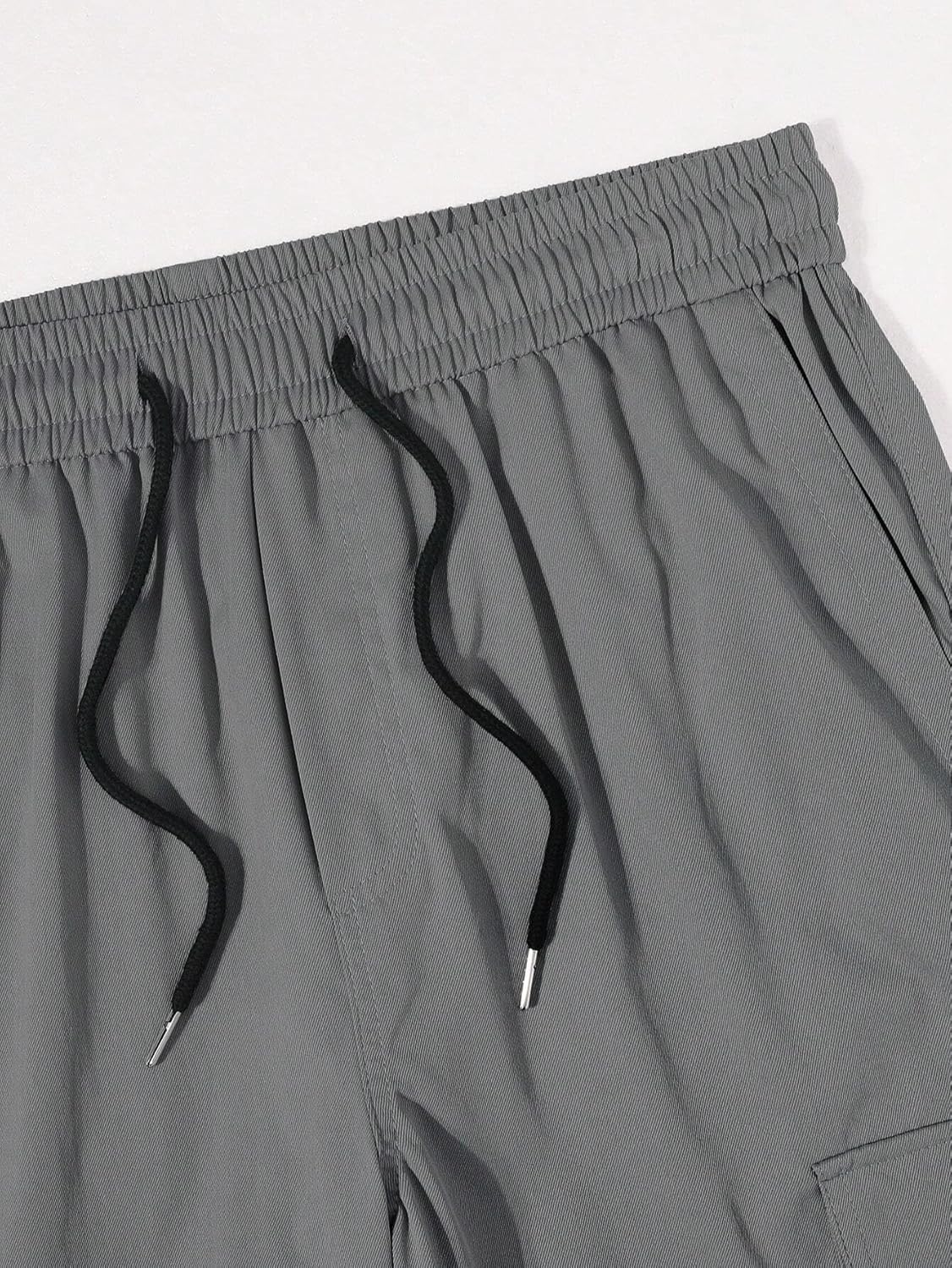 Lymio Cargo for Men | Cotton Cargo Pant | Drawstring Waist Pant (Also Available in Plus Sizes) (46-49)