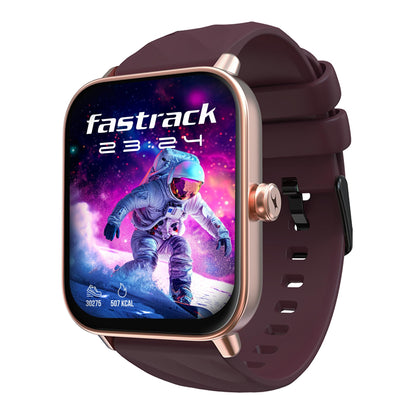 Fastrack Limitless Glide X 1.83" Smart Watch with Ultra UV HD Display, SpO2, Heart Rate & Sleep Tracking, Bluetooth Calling, 100+ Sports Modes, 5-Day Battery, Smartwatch for Men & Women (Black)