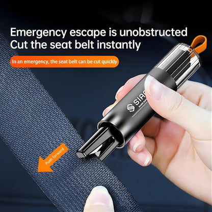 SIAGO Car Safety Hammer Emergency Escape Tool | 2-in-1 Seat Belt Cutter & Window Glass Breaker | Vehicle Emergency Escape Tool with Ergonomic Grip | Safety Hammer for Cars, Trucks & SUVs | SIA118